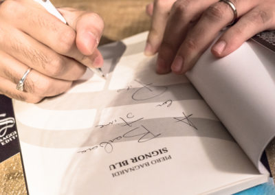 Inaugurazione Casa Editrice Saggese Editori - Firmacopie Signor Blu Piero Bagnardi